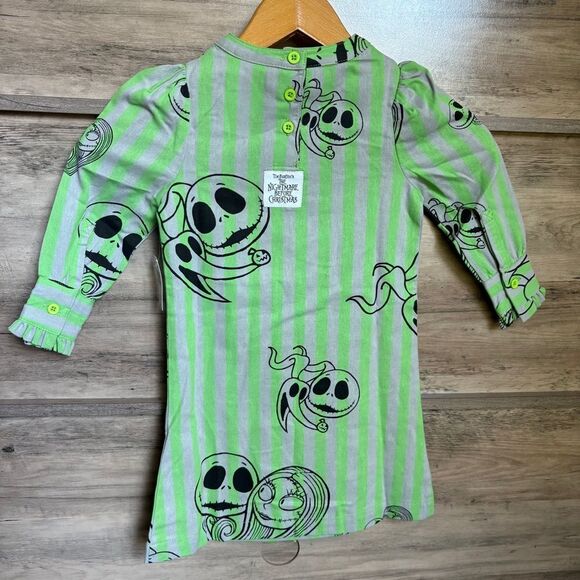 Disney Nightmare Before Christmas Jack Skellington Castmember Dress girls 2 NWT - Picture 3 of 12